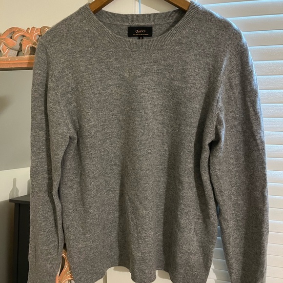 Quince Mongolian Cashmere Crew Neck Sweater - Picture 7 of 7